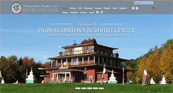 Desktop Screenshot of padmasambhava.org